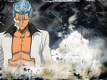 Grimmjaw, blue, espada, bleach HD wallpaper