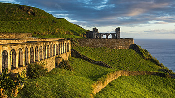 Brimstone Hill Fortress, UNESCO World Heritage Site, Historical landmark, Spectacular views HD wallpaper