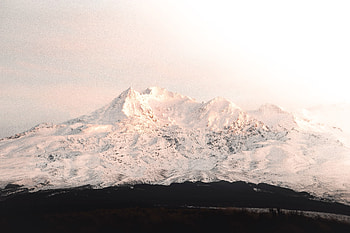 Mount Ruapehu Covered In Snow , snow, mountains, nature HD wallpaper