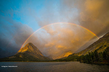 Sunrise At Glacier National Park, national-park, nature, sunrise HD wallpaper