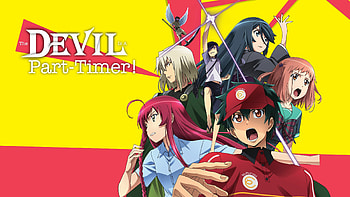 Devil is a Part-Timer, Anime adaptation, Devil's workplace, Hilarious moments HD wallpaper