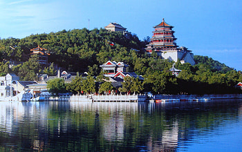 The Summer Palace, Beijing's lakeside beauty, Boating experience, Serene landscape HD wallpaper