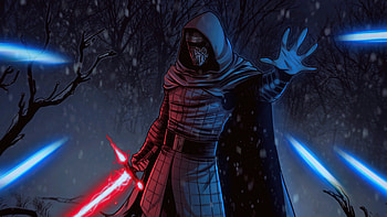 Kylo Ren Cover Art, kylo-ren, star-wars, movies, artist, artwork, digital-art, artstation HD wallpaper