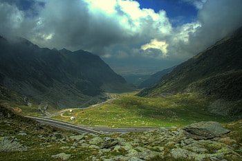 Romania - Transfagarasean route, romania, mountains, route, transfagarasean HD wallpaper