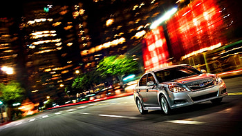 subaru legacy, subaru, legacy, city, street, building HD wallpaper