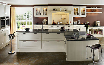 House, Interior, Miscellanea, Miscellaneous, Design, Room, Style, Villa, Kitchen HD wallpaper