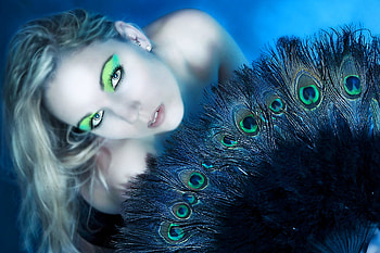 Fan, sexy, girl, model HD wallpaper