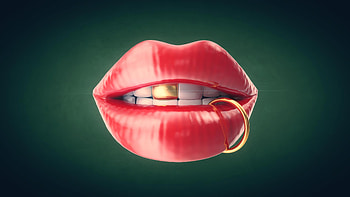 Lip Art , lips, artist, artwork, digital-art HD wallpaper
