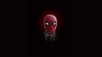 Spiderman Minimal Art , spiderman, superheroes, artist, artwork, digital-art, behance HD wallpaper