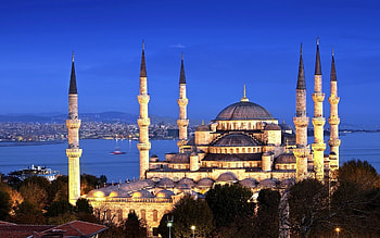Turkey, Istanbul, Sultan Ahmed Mosque HD wallpaper