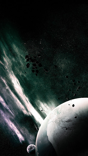 Universe, Planet, Satellite, Open Space HD phone wallpaper