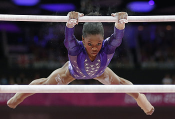 Gabby Douglas, Uneven Bars HD wallpaper