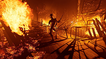 Ad Infinitum Game - Fiery Battlefield Scene, video game, Ad Infinitum HD wallpaper