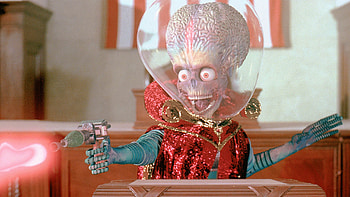 Mars Attacks!, Movie streaming on Movies Anywhere, Alien invasion, Sci-fi comedy HD wallpaper