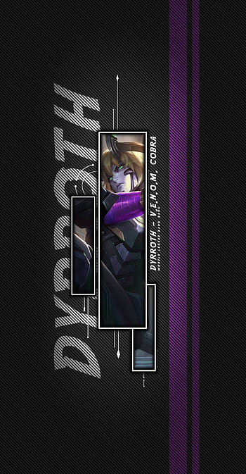 Dyrroth V.E.N.O.M, mobile_legend, ml HD phone wallpaper