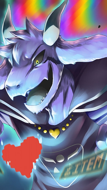 Undertale, Asriel Dreemurr, Heart, Monster HD phone wallpaper