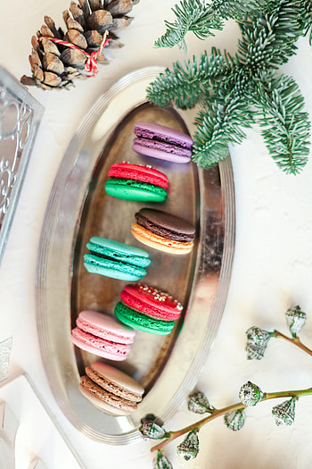 Food, Desert, Cookies, Multicolored, Motley, Macaroons, Makaroons HD phone wallpaper
