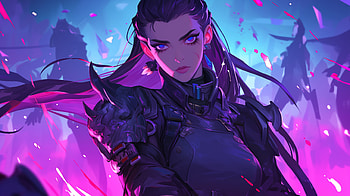 Valorant's Reyna in Vivid, video game, Valorant, Reyna (Valorant) HD wallpaper