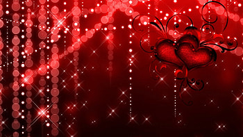 Hearts In Bloom, hearts, bokeh, pretty HD wallpaper