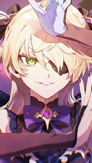 Fischl, Genshin Impact HD phone wallpaper