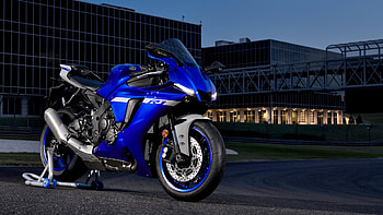 R1 2020 Blue, R1 2020, Superbike, Yamaha, Blue bike HD wallpaper