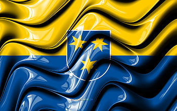 Celje Flag, , Cities of Slovenia, Europe, Day of Celje, Flag of Celje, 3D art, Celje, slovenian cities, Celje 3D flag, Slovenia HD wallpaper
