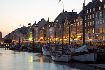 Nyhavn, Atmosphere, New harbor, Denmark HD wallpaper