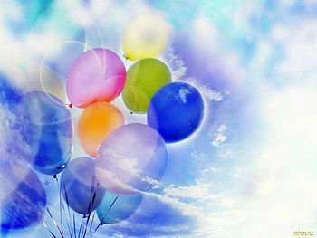 Sky, , Balloons HD wallpaper