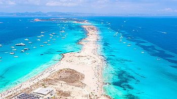 Formentera day trip, Scooter tour, Spanish island, Mediterranean charm HD wallpaper