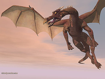 3D dragon flight, r HD wallpaper