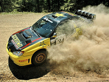 Subaru Impreza, thrill, rally, endurance, race HD wallpaper