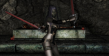 Elf, fantasy, 3d, warrior HD wallpaper