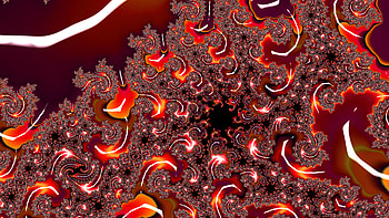 Fractal Art for your - Red Crimson Candy, red, CGI, pattern, psychedelic, trippy, Abstract, fractal HD wallpaper