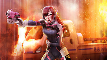 Dva Overwatch 2020 , dva-overwatch, overwatch, games, artwork, artist, digital-art, artstation HD wallpaper
