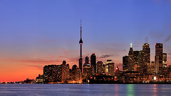 CN Tower Canada, , Toronto Raptors HD wallpaper