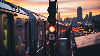graphy City Train New York City Urban, new-york, graphy, city, train HD wallpaper