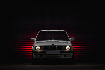 BMW E30, classic, car, front HD wallpaper