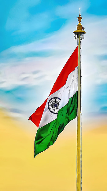 Indian flag, National pride, Tricolor, Unity in diversity HD phone wallpaper