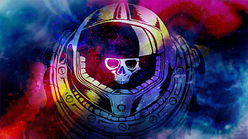 Space Marine Skull, skull, games HD wallpaper