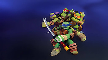 TMNT (2012) — Heroes in a Half‑Shell HD wallpaper