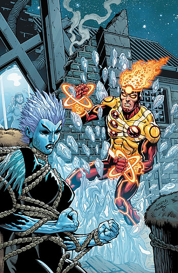 Killer Frost Comics, Icy villain, Chilling persona, Comic book menace HD phone wallpaper