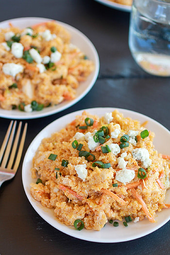 Buffalo chicken, Quinoa HD phone wallpaper