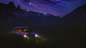 Abonden Car, artist, artwork, digital-art HD wallpaper