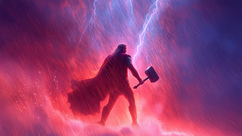 Thor Heroic Stance, thor, superheroes, artwork, art, digital-art, ai HD wallpaper