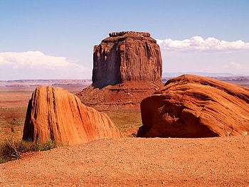 One Two Three, sky, three, canyon, rock HD wallpaper