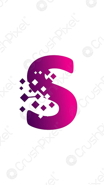 S Letter, Purple, letter HD phone wallpaper