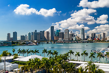 Miami Beach Skyline, Travels, Travel tips, Points and miles HD wallpaper