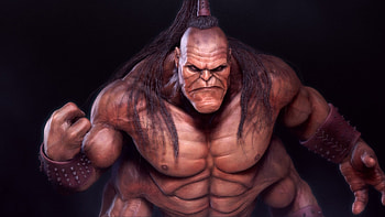 Goro, Mortal Kombat, Kfir Merlaub art, ArtStation portfolio HD wallpaper