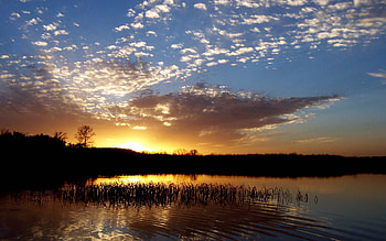Landscape, Nature, Sunset HD wallpaper