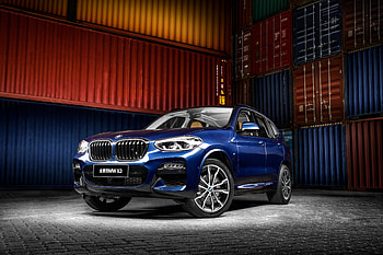 BMW X3, compact suv, blue HD wallpaper